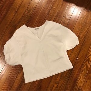 ZARA Cap-Sleeve Top